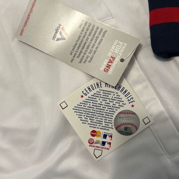 Majestic Boston Red Sox Zip-Up Jacket White with Sequins Women’s XL NWT - Picture 4 of 9